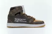 nike air jordan 1 x louis vuitton x off white pas cher high brown